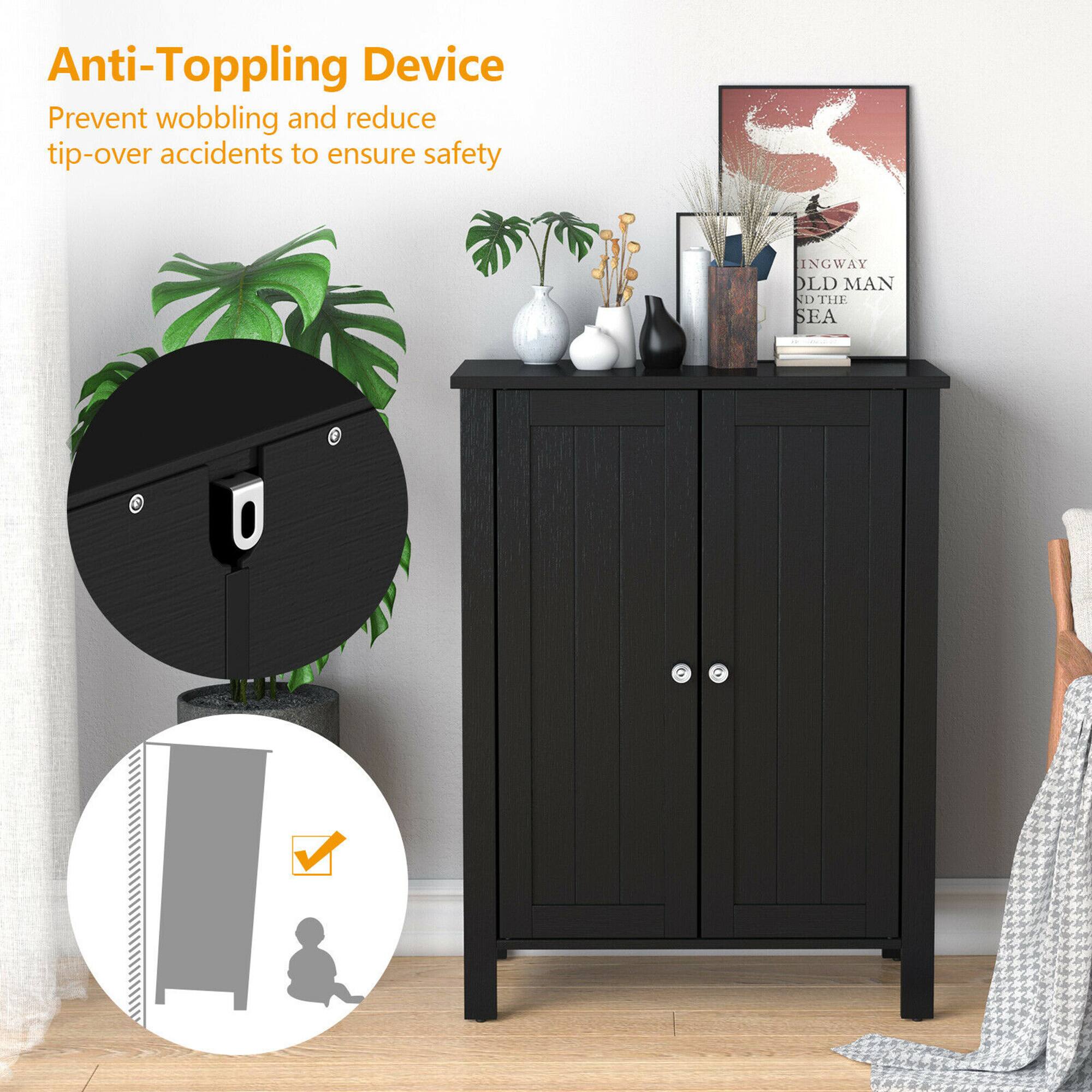 Anti-Toppling Device  
Prevent wobbling and reduce tip-over accidents to ensure safety  

Anti-Toppling Device  
Prevent wobbling and reduce tip-over accidents to ensure safety