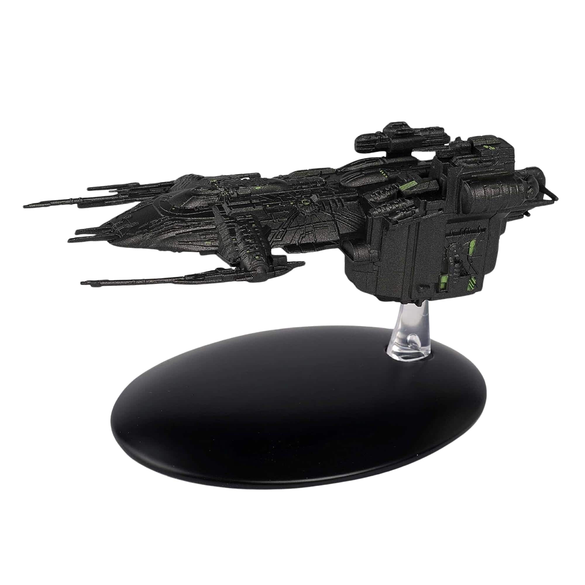 Eaglemoss - Star Trek Arctic Explorer Borgified Ship Replica - Black
