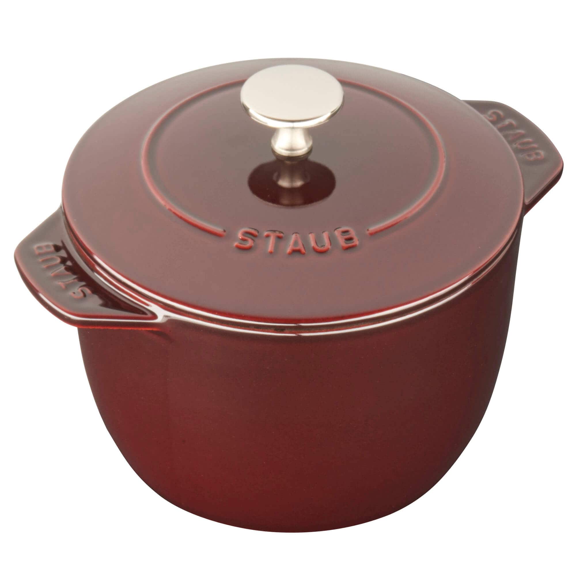 Staub - Cast Iron 1.5-qt Petite French Oven - Grenadine price history on PriceWatchPro