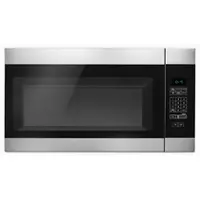 Amana - 1.6 Cu. Ft. Over-the-Range Microwave - Stainless Steel - Front_Zoom