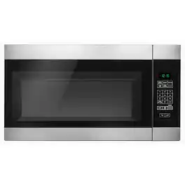 Amana - 1.6 Cu. Ft. Over-the-Range Microwave with Add 0:30 Seconds - Stainless Steel