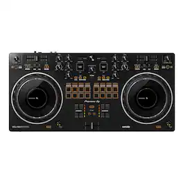 Pioneer DJ - 2-Channel DJ Controller with Scratch-Style Layout, Jog Wheels, and Serato DJ Compatibility - Black