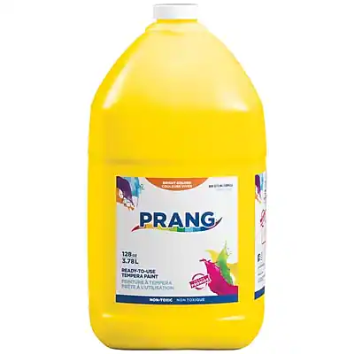 PRANG
128
3.78L
READY-TO-USE TEMPERA PAINT
PEINTURE A TEMPERA PRETE A L'UTILISATION
NON-TOXIC
DOTEA
NON TOXIC