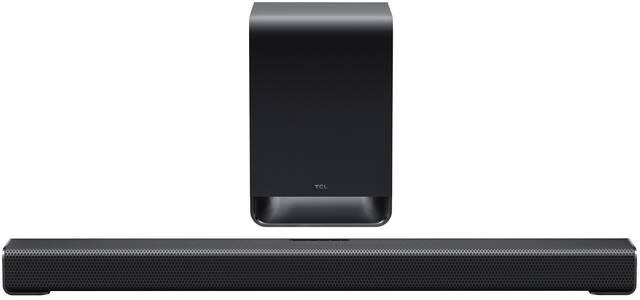 TCL - S-Class S60K 3.1 Channel Dolby Atmos Soundbar with Wireless Subwoofer (2026) - Charcoal