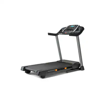 Front. NordicTrack - NordicTrack T 6.5 S; Treadmill for Running and Walking with 5” Display and SpaceSaver Design - Black.