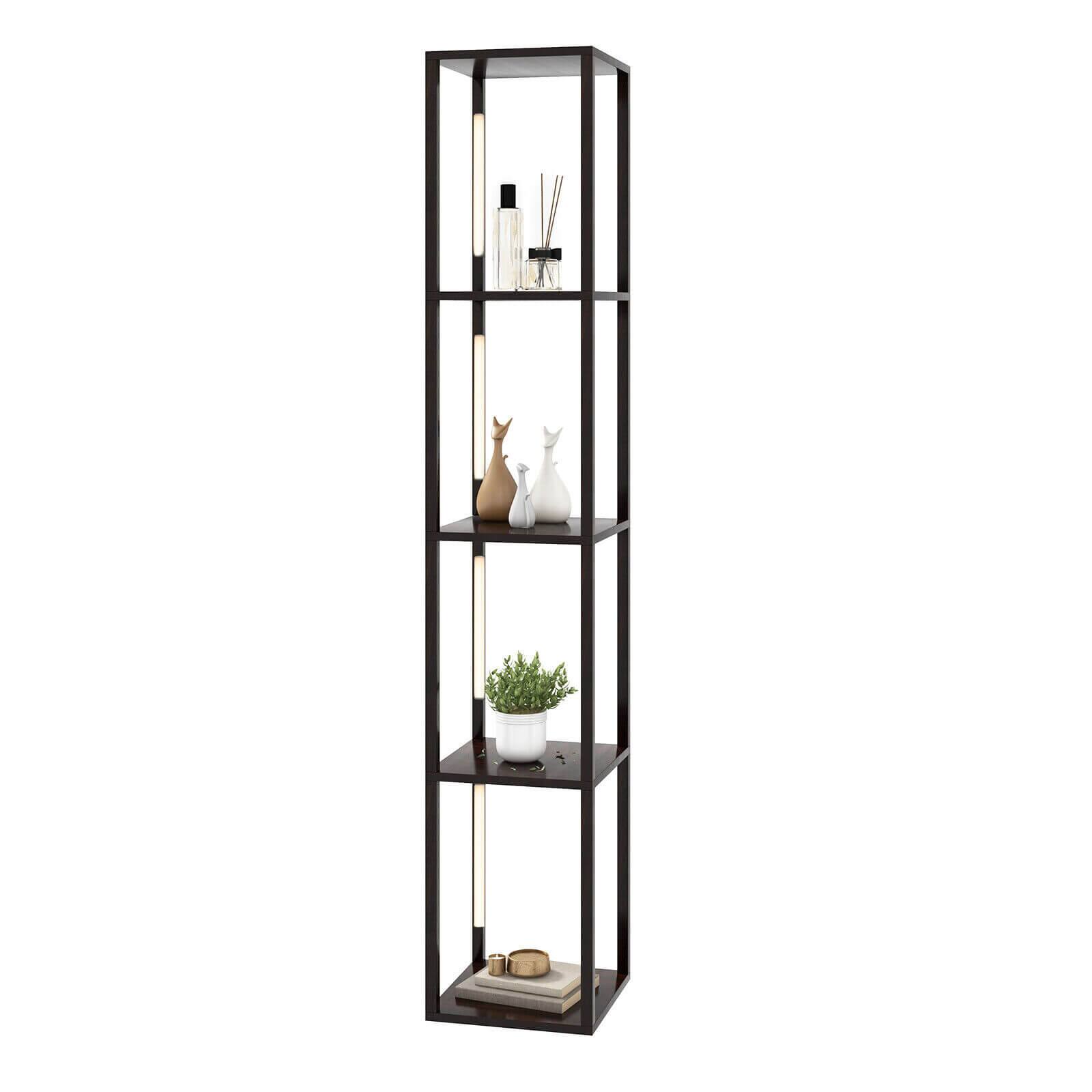 Alt View 10. Ecooso - 64 Inch LED Floor Lamp with 3-Level Dimming, Adjustable Rotating Light Poles for Reading.