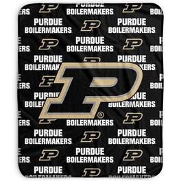 Pegasus - Purdue Boilermakers 50" x 60" Repeat Wordmark Fleece Blanket - Multicolor
