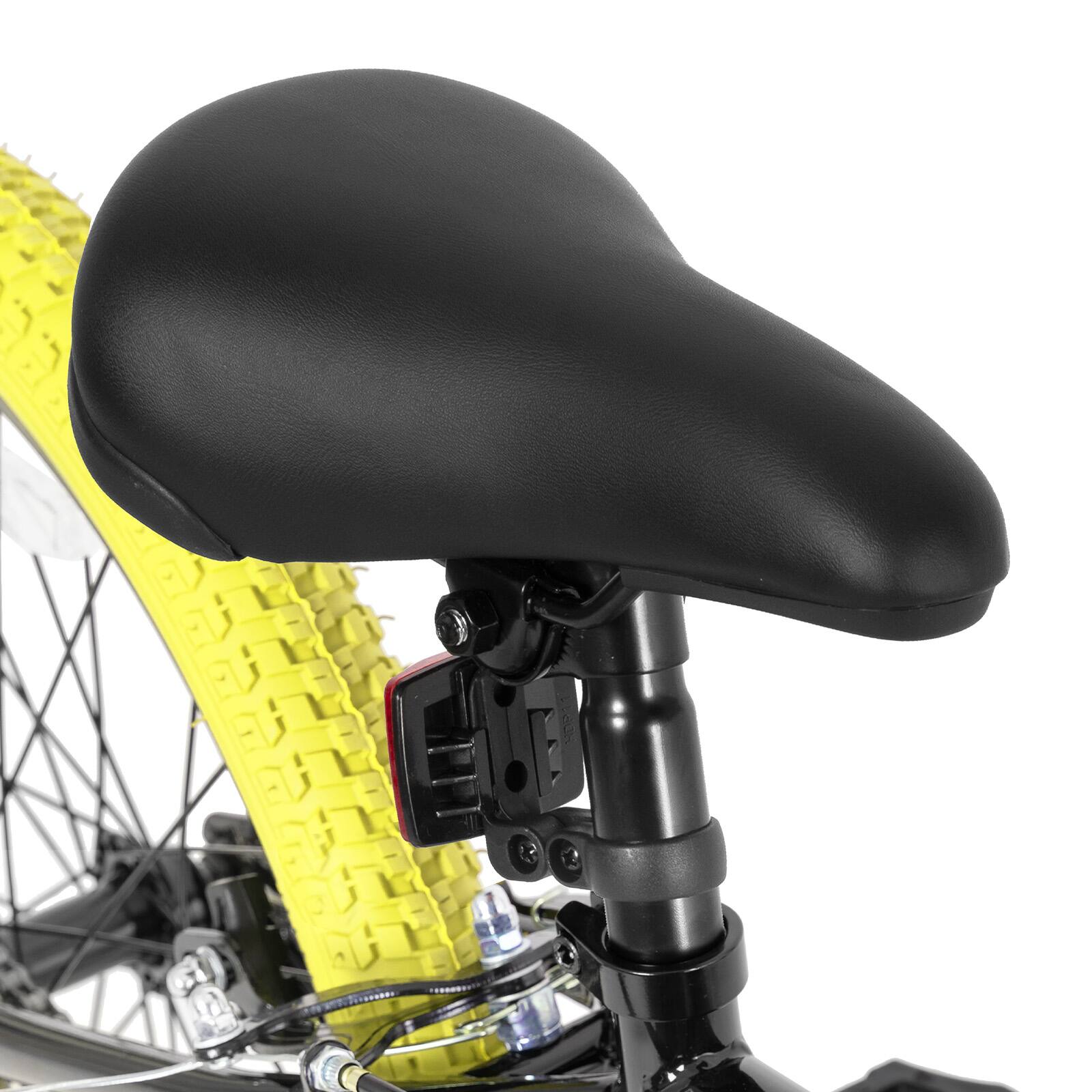 Alt View 8. JOYSTAR - JOYSTAR Brockway Freestyle Kids BMX Bike 20" Kids Bicycles for Ages 6-10, Girls Boys Beginner-Level Riders 2 Pegs Yellow - Yellow.