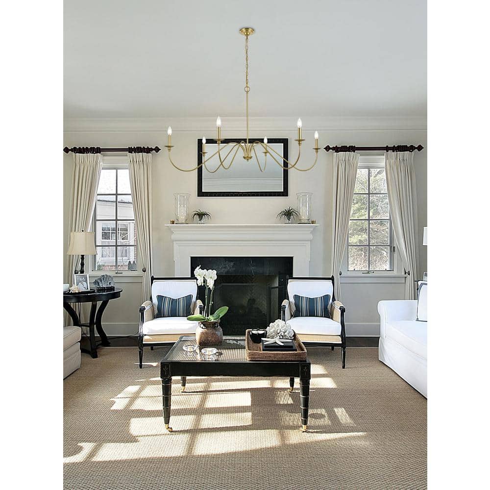 Living District - Rohan 54 inch chandelier - Brass price history on PriceWatchPro