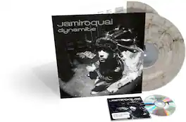 Jamiroquai - Dynamite: 20th Anniversary - 'Dynamite Smoke' Colored Vinyl with CD - VINYL LP