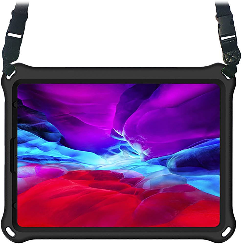 Alt View 12. SaharaCase - Raider Series DualShock Hand Strap Case for Apple iPad Air 10.9" (4th/5th Gen) and iPad Air 11" (M2 2024 & M3 2025) - Black.