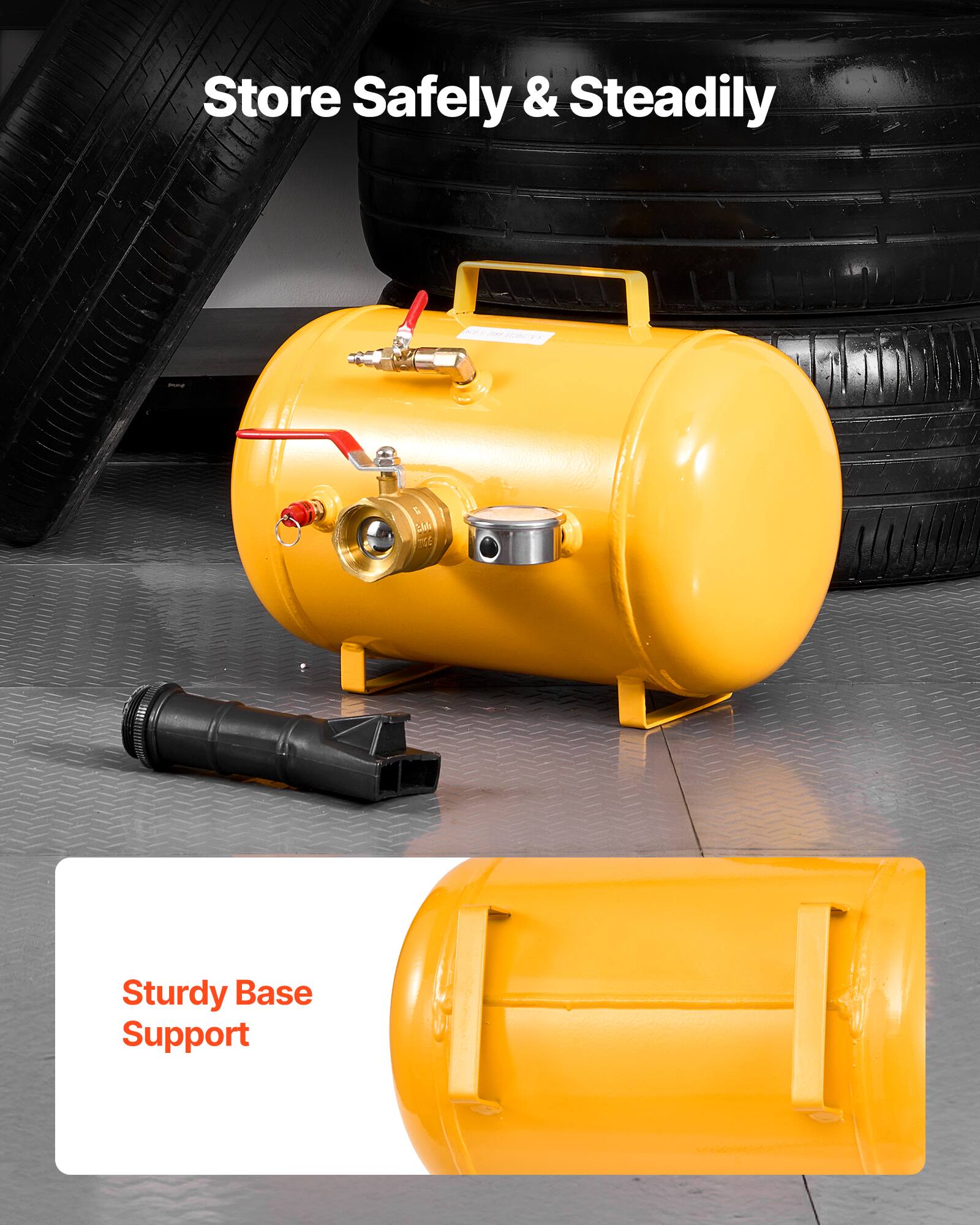 Store Safely & Steadily

Sturdy Base Support