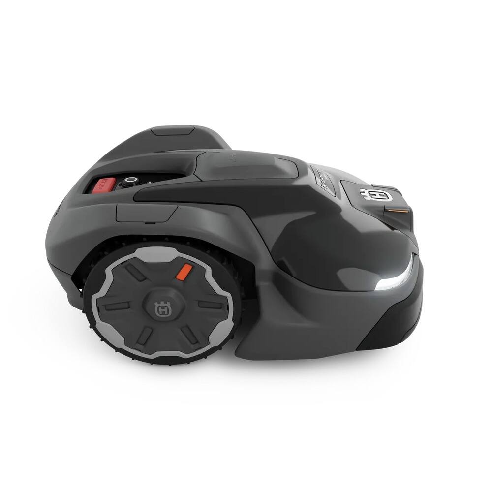 Back. Husqvarna - 420iQ 1 Acre Mowing Capacity Automower Residential Robotic Lawn Mower.