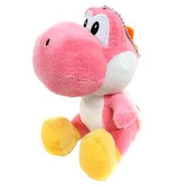Little Buddy - Super Mario Bros 6" Plush Yoshi - Pink