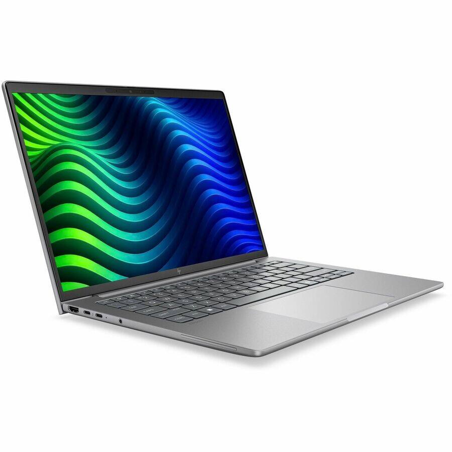 Alt View 2. HP - HP ZBook 8 G2i 14" Copilot+ PC Mobile Workstation - WUXGA - 60 Hz - Intel Core Ultra 5 Series 3 335 - 16 GB - 512 GB SSD - Meteor Silver Aluminum.