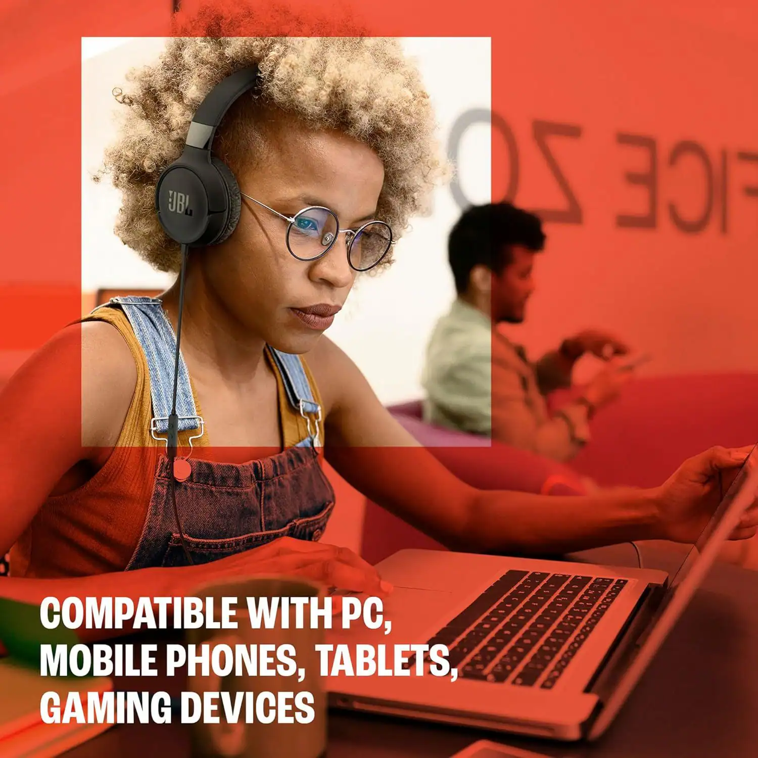 COMPATIBLE WITH PC, MOBILE PHONES, TABLETS, GAMING DEVICES