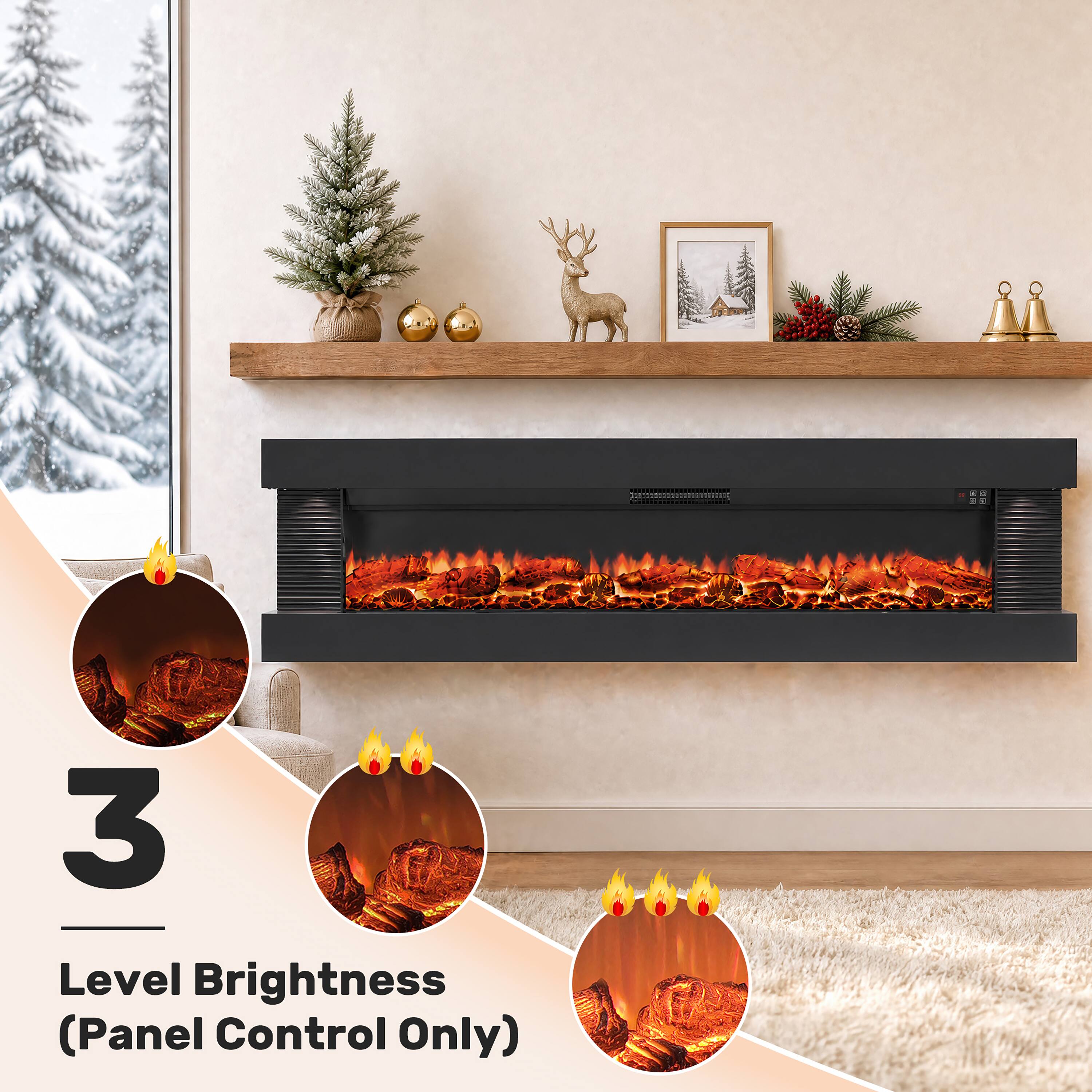 3 Level Brightness (Panel Control Only)