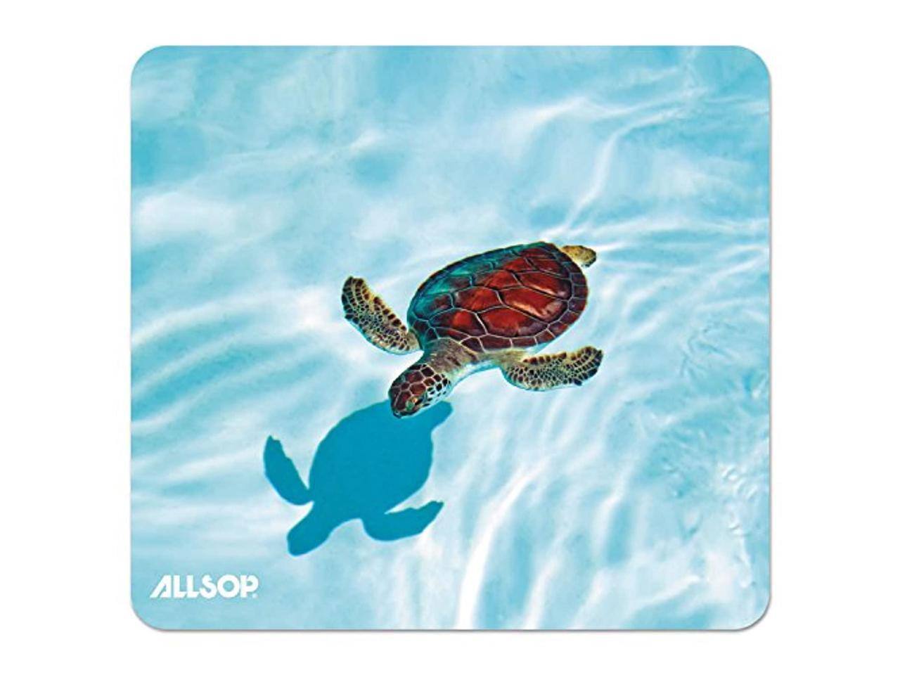 Alt View 6. Allsop - Allsop Naturesmart Mouse Pad Turtle Design 8 1/2 x 8 x 1/10 31425 - Multicolor.