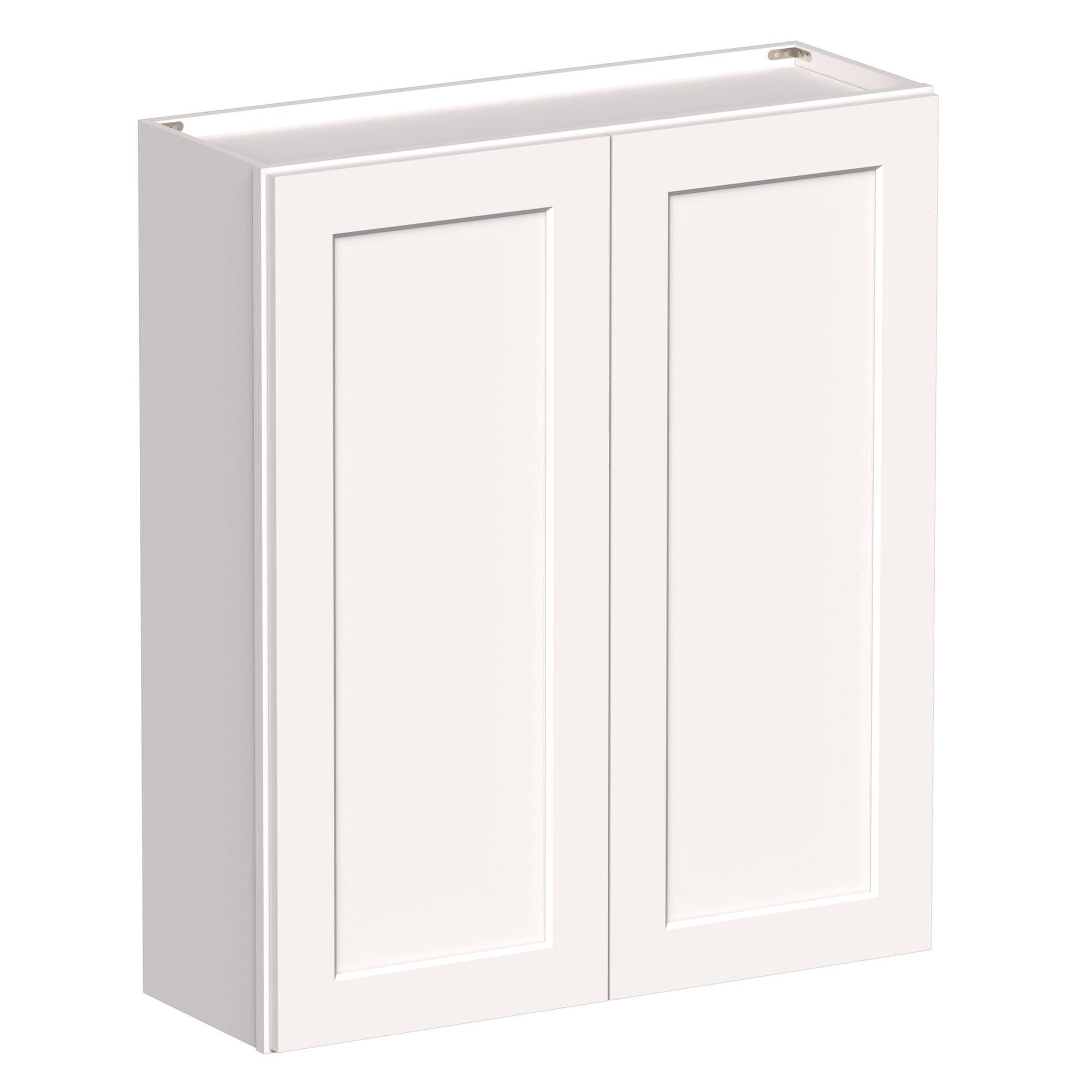 Boyel Living - 36-in W x 42-in H x 12-in D Shaker RTA Kitchen Wall Cabinet with Soft-Close - White Shaker