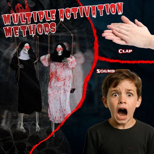 MULTIPLE ACTIVATION METHODS  
CLAP  
SOUND