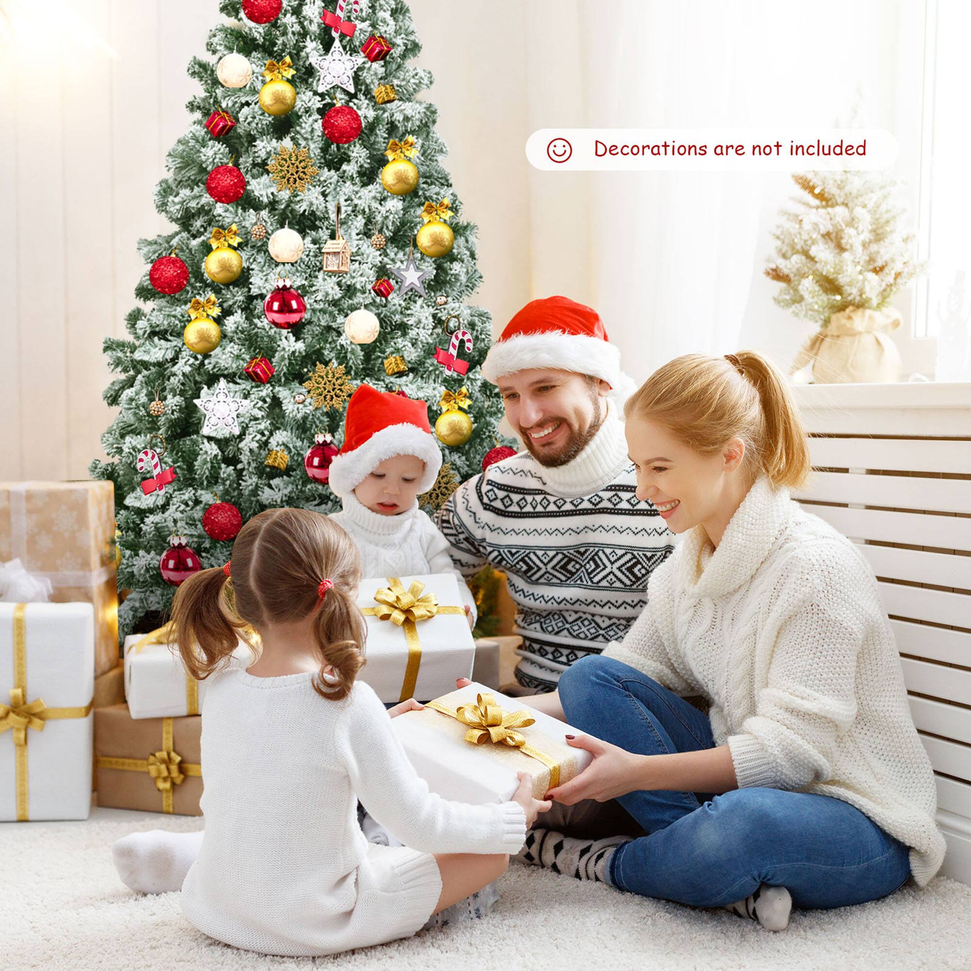 Decorations are not included