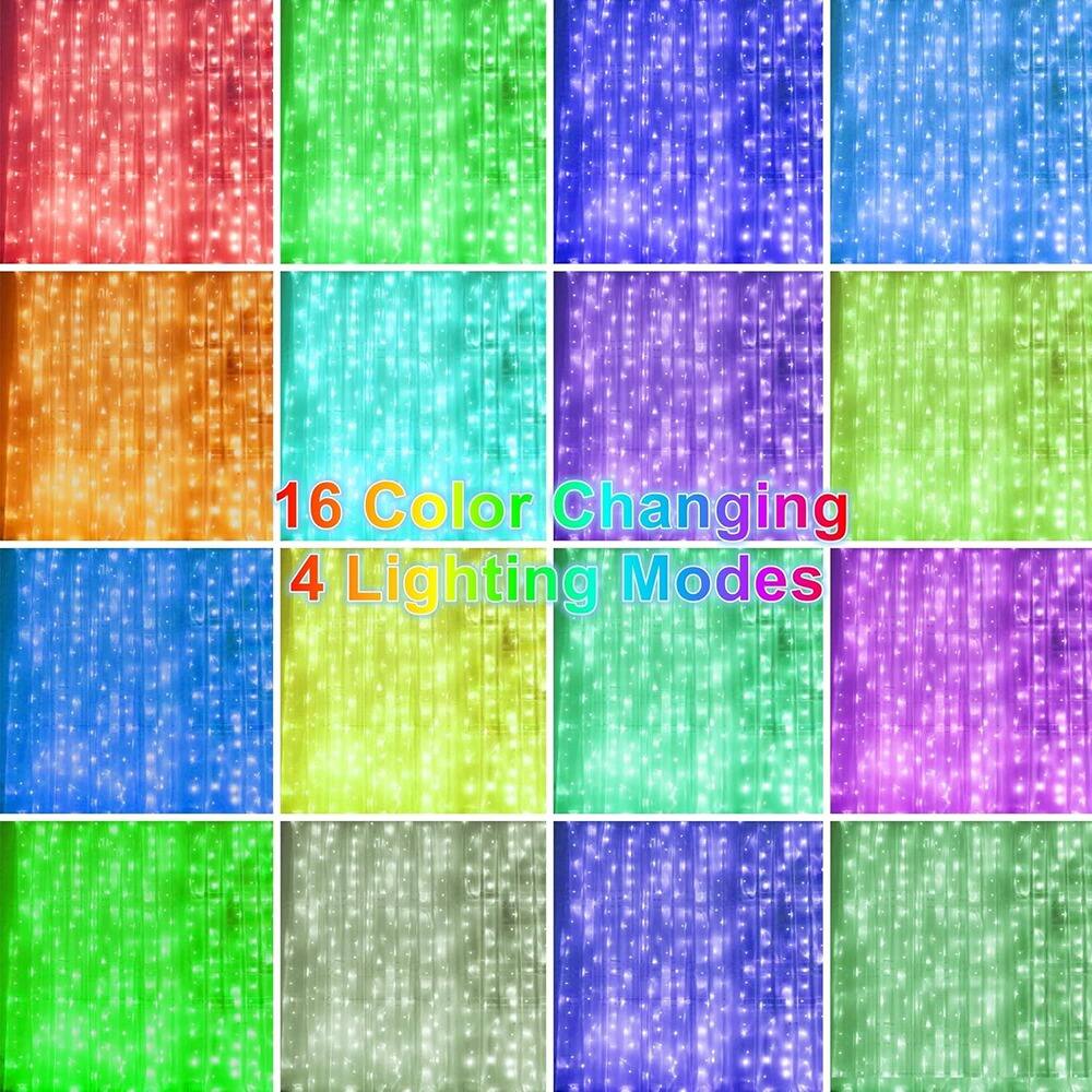 16 Color Changing  
4 Lighting Modes