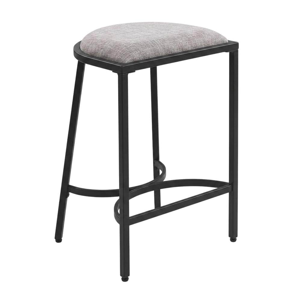 Crosley Furniture - Ellery 2-Piece Counter Height Bar Stool Set - 2 Stools - Gray