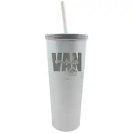 Great American Products - Vancouver Canucks 24oz. Opal Skinny Tumbler - Multicolor
