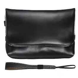 Unique Bargains - Digital Camera Storage Bag, Nylon Multi-Purpose Pouch for Travel, Cosmetic - Black
