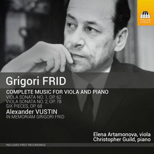 Frid / Artamonova / Guild - Frid: Complete Music for Viola & Piano   - COMPACT DISCS [CD]