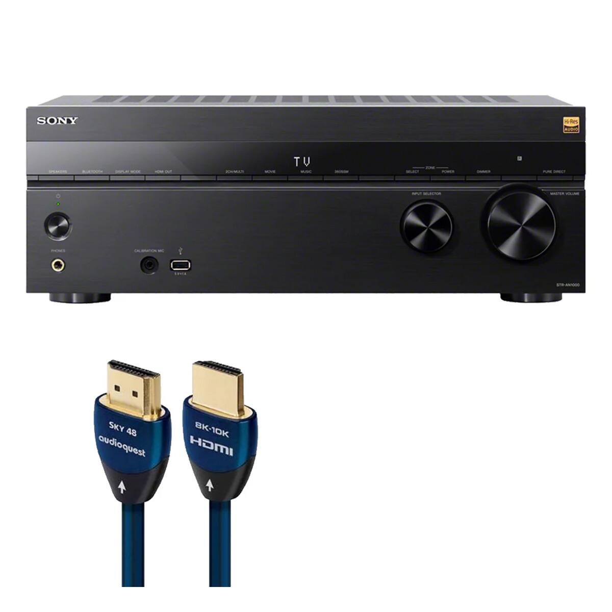 SONY STR-AN1000
SKY 48 audioquest
BK-10K HDMI