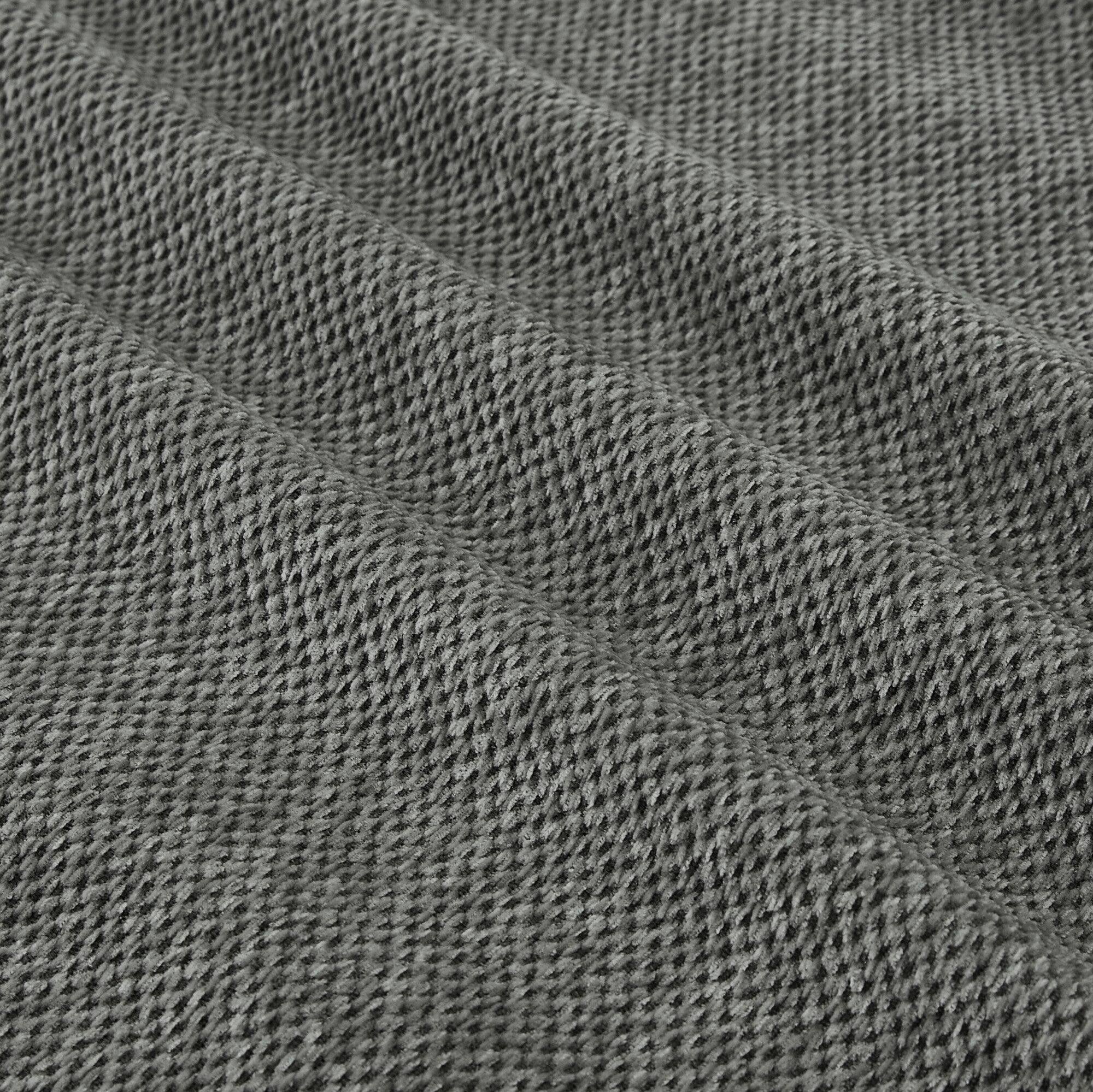 Alt View 4. Boyel Living - 128 in. Wide Straight Arm Chenille U-Shaped Minimalist Style Modular Sectional Sofa Set in. Gray with Fixed Cushions - Gray.