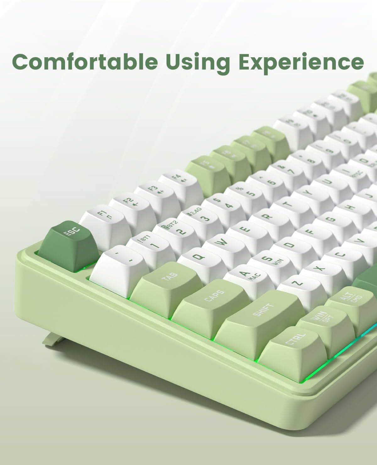 Comfortable Using Experience

ESC 1 2 3 4 5 6 7 8 9 0 - = Backspace

TAB Q W E R T Y U I O P [ ] \

Caps Lock A S D F G H J K L ; ' Return

Shift Z X C V B N M , . / Shift

Ctrl Win Alt Spacebar Alt Ctrl