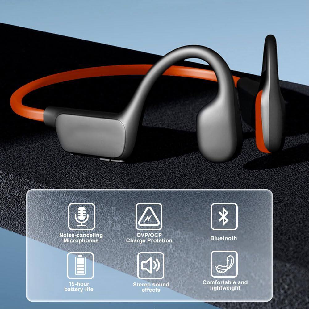 Noise-canceling Microphones  
OVP/OGP Charge Protection  
Bluetooth  
15-hour battery life  
Stereo sound effects  
Comfortable and lightweight