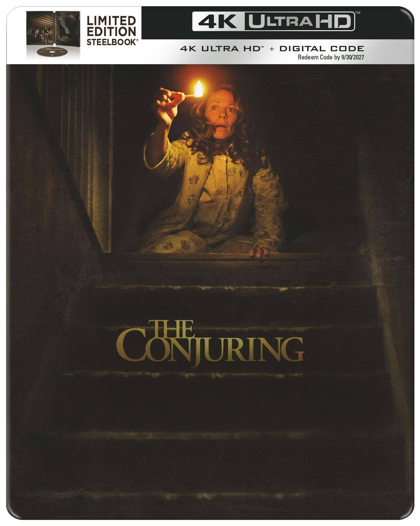 Angle. The Conjuring (Steelbook)   - 4K Blu-Ray.