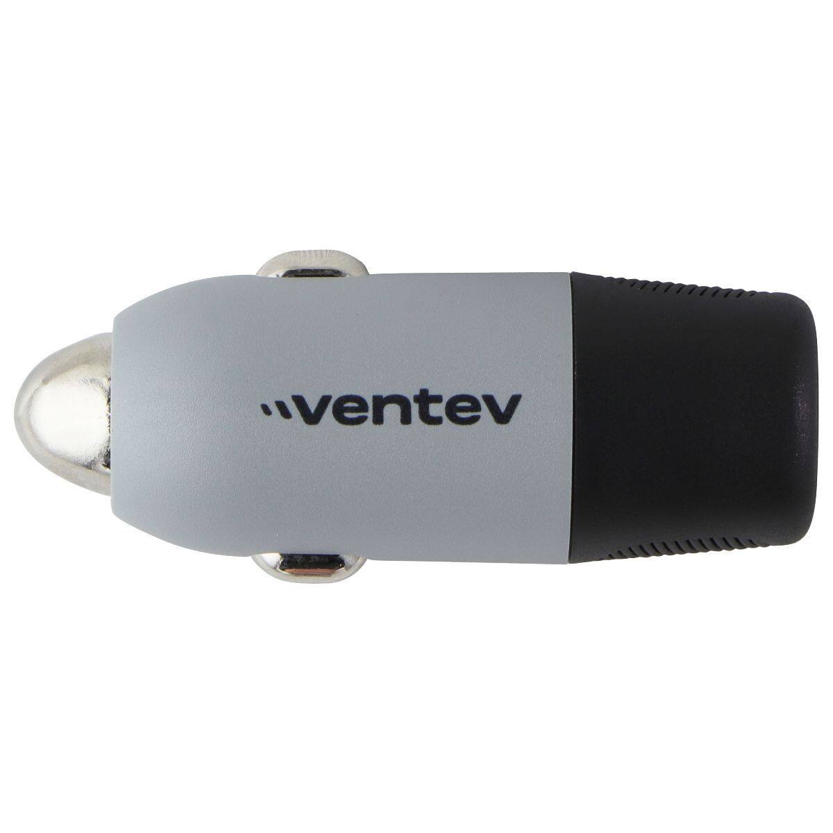 Alt View 1. Ventev - 20W ULTRAFAST USB-C Universal Car Charger - Black/Gray - Gray.