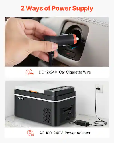fridge that plugs into cigarette lighter Smad Gas 12V Mini Freightliner Truck Camper DC Travel RV Refrigerator AC arc resistance Portable fridge , plugs into