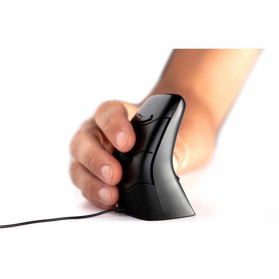 Alt View 4. KINESIS - Kinesis DXT Mouse 3 - The new DXT Mouse 3 is 15% larger than the DXT 2 making it suited for medium to large sized hands. - Unknown.