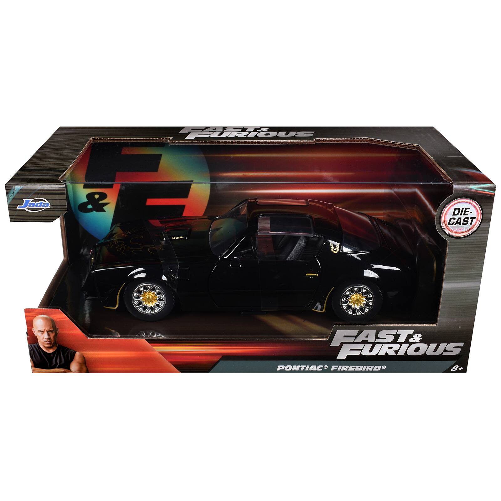 FiRious lada ada & DIE- CAST - FAST& FURIOUS PONTIAC FIREBIRD 8+