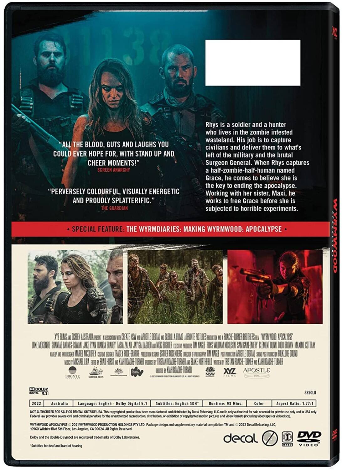Alt View 1. Wyrmwood: Apocalypse   - DVD.