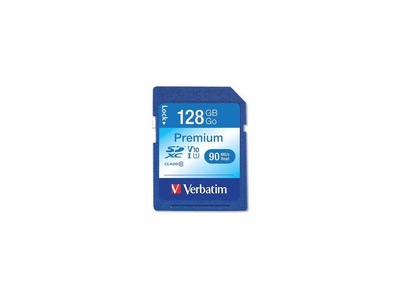 Lock 128 GB Premium S V10 XC I U 90 MB/s Read CLASS 10 Verbatim