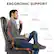 Ergonomic Support:
* Fatigue leaning on the backrest
* Support for shoulders and back
* Arched curves support the waist
* Thicker cushion
* Thigh support