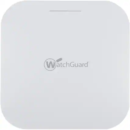 Front. WatchGuard - WatchGuard AP432 Dual Band 802.11ax 3.46 Gbit/s Wireless Access Point - Indoor - 2.40 GHz, 5 GHz - 8 x Internal - Black.