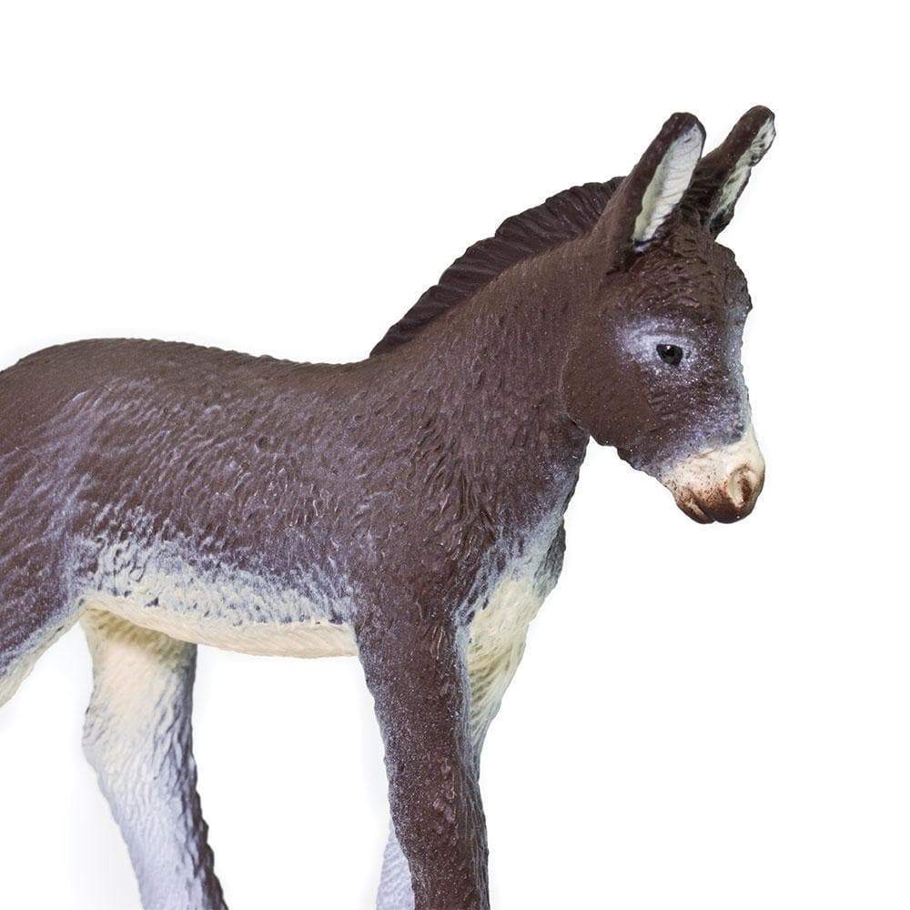 Alt View 3. Safari Ltd. - Donkey Foal Toy Figurine.