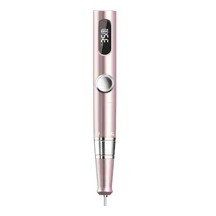 Front. Cluzine - Cordless Electric Nail Drill, LCD Display, 6H Runtime, USB-C, for Home & Salon Use.