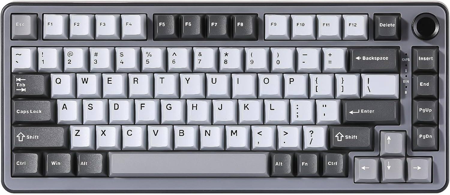 Esc F1 F2 F3 F4 F5 F6 F7 F8 F9 F10 F11 F12 Delete ~ ! 1 @ 2 # 3 $ 4 % 5 ^ 6 & 7 * 8 ( 9 ) 0 - _ + = Backspace Caps Lock Q W E R T Y U I O P { [ } ] | A S D F G H J K L : ; " Z X C V B N M , < . > ? / Shift Shift PgUp Insert Tab End Caps Lock PgDn Ctrl Win Alt Alt Fn Ctrl