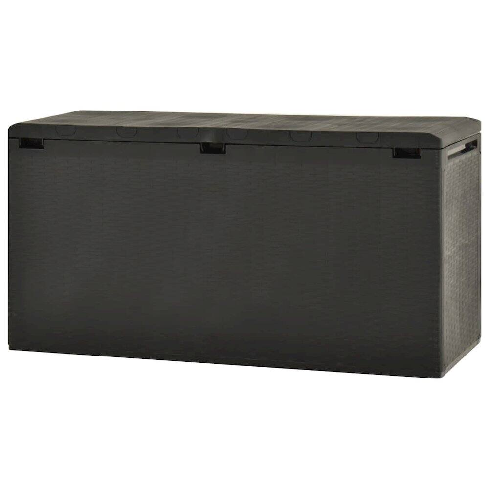Left. vidaXL - Storage Box Polypropylene - Anthracite.