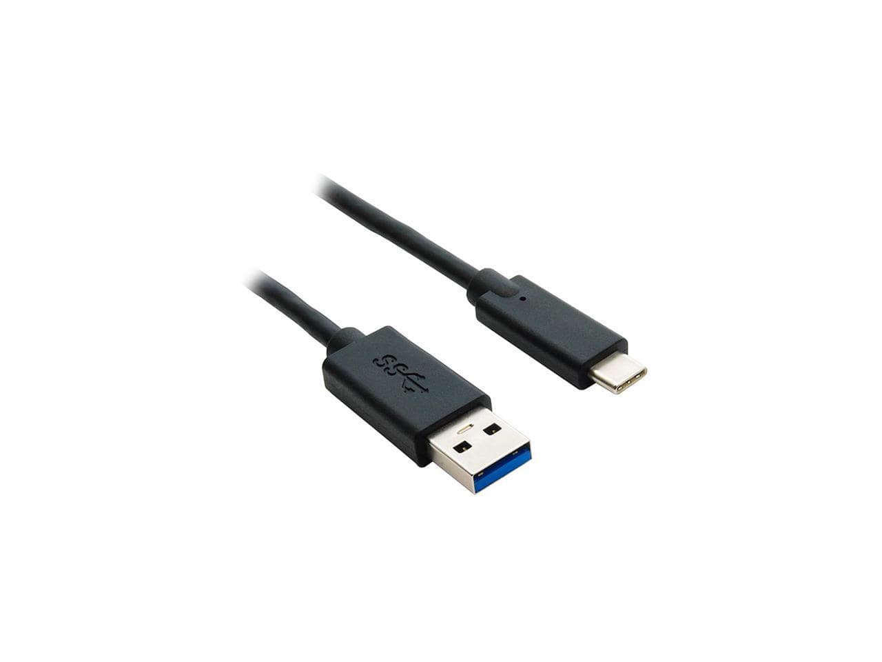 Nippon Labs - 60USB3-31CA-3 USB Type-C Male to USB 3.0 (G1) A Male Cable, 3 ft. USB-C To A Black Cable