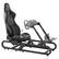 Front. VEVOR - Racing Wheel Stand For Logitech G923/G920/G29, Heavy Duty Steel Driving Simulator Cockpit-Thrustmaster T248P - Black.