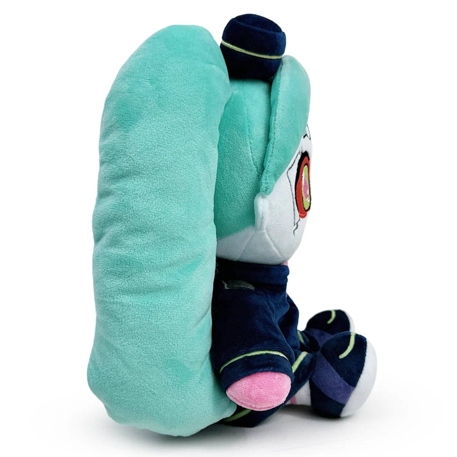 Alt View 3. Youtooz - Cyberpunk Edgerunners Collection: Rebecca Sit 9" Plush.